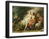 Jupiter and Callisto-Jacopo Amigoni-Framed Giclee Print