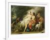 Jupiter and Callisto-Jacopo Amigoni-Framed Giclee Print