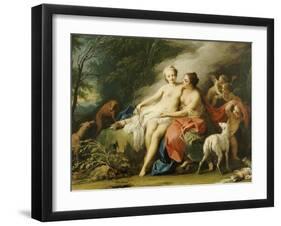 Jupiter and Callisto-Jacopo Amigoni-Framed Giclee Print