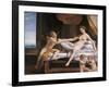 Jupiter and Dana-Correggio-Framed Giclee Print