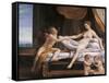 Jupiter and Dana-Correggio-Framed Stretched Canvas