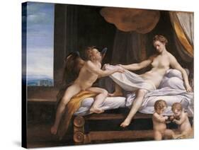 Jupiter and Dana-Correggio-Stretched Canvas