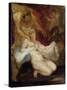 Jupiter and Danae, 17th Century-Peter Paul Rubens-Stretched Canvas