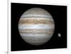 Jupiter And Earth Compared, Artwork-Walter Myers-Framed Photographic Print