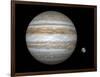 Jupiter And Earth Compared, Artwork-Walter Myers-Framed Photographic Print