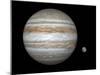 Jupiter And Earth Compared, Artwork-Walter Myers-Mounted Photographic Print
