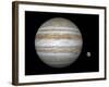 Jupiter And Earth Compared, Artwork-Walter Myers-Framed Photographic Print