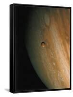 Jupiter and Io, One of its Moons, 1979-null-Framed Stretched Canvas