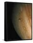 Jupiter and Io, One of its Moons, 1979-null-Framed Stretched Canvas