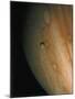 Jupiter and Io, One of its Moons, 1979-null-Mounted Giclee Print