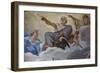 Jupiter and Junon Detail of The council of the Gods, fresco-Giovanni Lanfranco-Framed Giclee Print