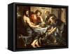 Jupiter and Mercury with Philemon and Baucis, 1620-1625-Peter Paul Rubens-Framed Stretched Canvas