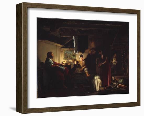 Jupiter and Mercury-Adam Elsheimer-Framed Giclee Print