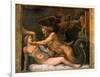 Jupiter and Olympia, 1526-1534-Giulio Romano-Framed Giclee Print