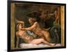 Jupiter and Olympia, 1526-1534-Giulio Romano-Framed Giclee Print