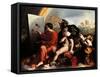 Jupiter and Painter-Dosso Dossi-Framed Stretched Canvas