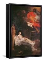 Jupiter and Semele, 1704-Bon De Boulogne-Framed Stretched Canvas