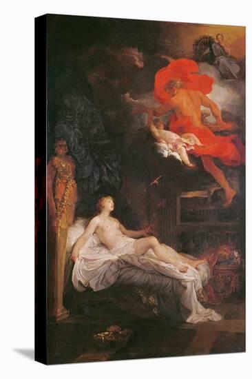 Jupiter and Semele, 1704-Bon De Boulogne-Stretched Canvas