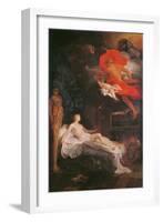 Jupiter and Semele, 1704-Bon De Boulogne-Framed Giclee Print