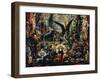 Jupiter and Semele, 1894-95 (Detail)-Gustave Moreau-Framed Giclee Print