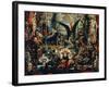 Jupiter and Semele, 1894-95 (Detail)-Gustave Moreau-Framed Giclee Print