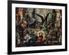 Jupiter and Semele, 1894-95 (Detail)-Gustave Moreau-Framed Giclee Print