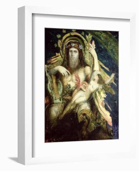 Jupiter and Semele-Gustave Moreau-Framed Giclee Print