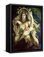 Jupiter and Semele-Gustave Moreau-Framed Stretched Canvas