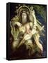 Jupiter and Semele-Gustave Moreau-Framed Stretched Canvas