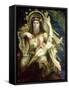 Jupiter and Semele-Gustave Moreau-Framed Stretched Canvas