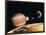 Jupiter And the Galilean Moons Seen From Callisto-Science Photo Library-Framed Photographic Print