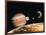 Jupiter And the Galilean Moons Seen From Callisto-Science Photo Library-Framed Photographic Print