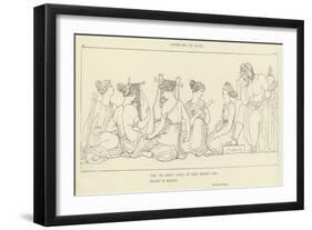 Jupiter and the Muses-John Flaxman-Framed Giclee Print