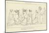 Jupiter and the Muses-John Flaxman-Mounted Giclee Print