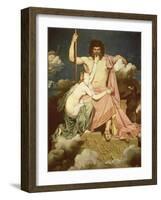 Jupiter and Thetis, 1811-Jean-Auguste-Dominique Ingres-Framed Giclee Print