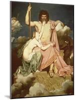 Jupiter and Thetis, 1811-Jean-Auguste-Dominique Ingres-Mounted Giclee Print