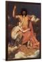 Jupiter and Thetis-Jean-Auguste-Dominique Ingres-Framed Art Print