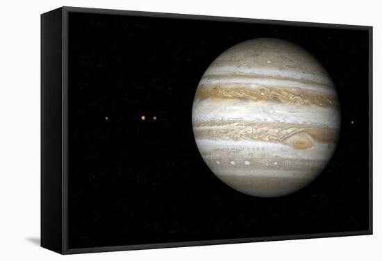 Jupiter, Artwork-Detlev Van Ravenswaay-Framed Stretched Canvas