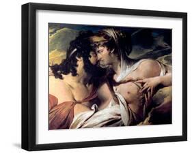 Jupiter Beguiled by Juno, 18th-Early 19th Century-James Barry-Framed Giclee Print