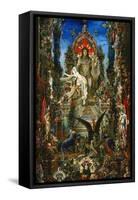 Jupiter Et Semélé (Detail), 1894-1896-Gustave Moreau-Framed Stretched Canvas