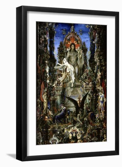 Jupiter et Semele-Gustave Moreau-Framed Giclee Print