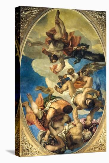 Jupiter Expelling the Vices-Paolo Veronese-Stretched Canvas