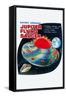 Jupiter Flying Saucer-null-Framed Stretched Canvas