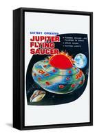 Jupiter Flying Saucer-null-Framed Stretched Canvas