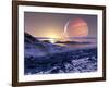 Jupiter From Europa, Artwork-Detlev Van Ravenswaay-Framed Premium Photographic Print