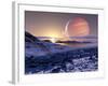 Jupiter From Europa, Artwork-Detlev Van Ravenswaay-Framed Photographic Print