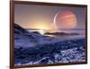 Jupiter From Europa, Artwork-Detlev Van Ravenswaay-Framed Photographic Print