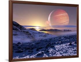 Jupiter From Europa, Artwork-Detlev Van Ravenswaay-Framed Photographic Print