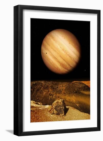 Jupiter From Io-Detlev Van Ravenswaay-Framed Premium Photographic Print