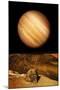 Jupiter From Io-Detlev Van Ravenswaay-Mounted Premium Photographic Print